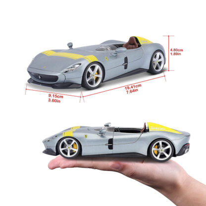 Bburago Ferrari Monza SP1 1:24 Modellino Auto Automobile Burago - immagine 8