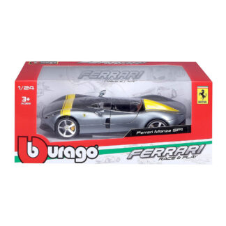 Bburago Ferrari Monza SP1 1:24 Modellino Auto Automobile Burago