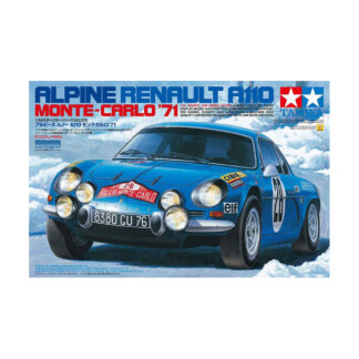 Tamiya Renault Alpine A110 Monte Carlo 1971 Scala 1/24 Modellino Auto Rally Kit