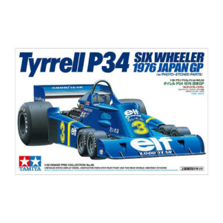 Tamiya Tyrrell P34 Six Wheeler 1976 Japan GP 1/20 Modellino Auto F1 Kit
