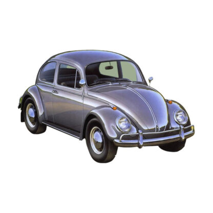 Tamiya Volkswagen 1300 Beetle 1966 Scala 1/24 Modellino Auto Maggiolino Kit - immagine 2