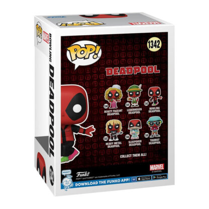 Funko Pop 1342 Marvel Deadpool Bowling Action Figure 10 cm Statuetta in Vinile - immagine 3
