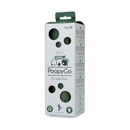 PoopyGo - Rotolo da 300 Sacchetti Igienici Biodegradabili per Cani con Dispenser - immagine 6