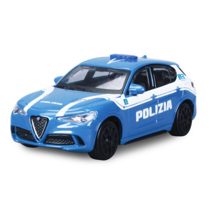 Bburago Alfa Romeo Stelvio Polizia di Stato 1:24 Modellino Auto Burago - immagine 2