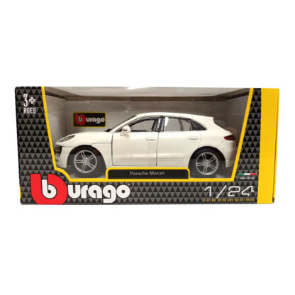 Bburago Porsche Macan Scala 1:24 Modellino SUV Auto Automobile Burago