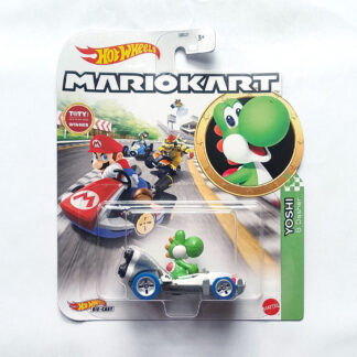 Hot Wheels Mario Kart Yoshi B-Dasher Modellino Auto Automobile 1:64 DIE-CAST