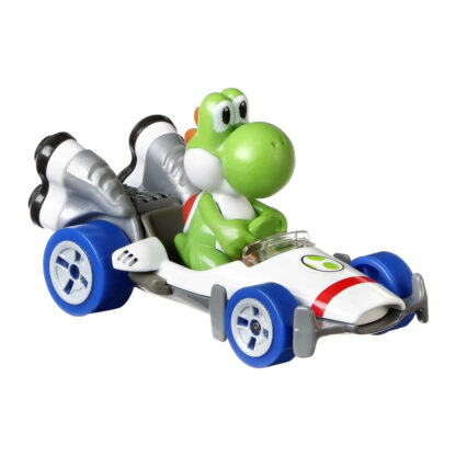 Hot Wheels Mario Kart Yoshi B-Dasher Modellino Auto Automobile 1:64 DIE-CAST - immagine 2