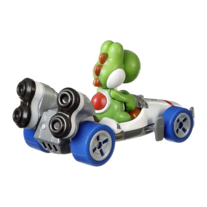 Hot Wheels Mario Kart Yoshi B-Dasher Modellino Auto Automobile 1:64 DIE-CAST - immagine 3
