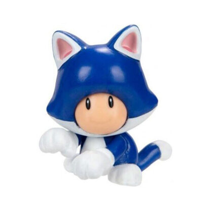 Jakks Pacific Nintendo Super Mario Cat Toad Action Figure Figura 6cm - immagine 4