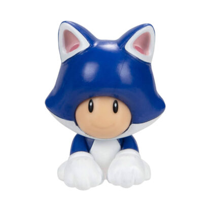 Jakks Pacific Nintendo Super Mario Cat Toad Action Figure Figura 6cm - immagine 5