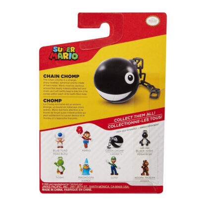 Jakks Pacific Nintendo Super Mario Chain Chomp Action Figure Figura 4,5cm - immagine 4