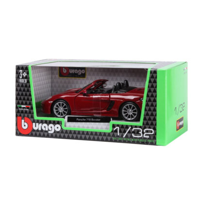 Bburago Porsche 718 Boxster Scala 1:32 Modellino Auto Automobile Burago