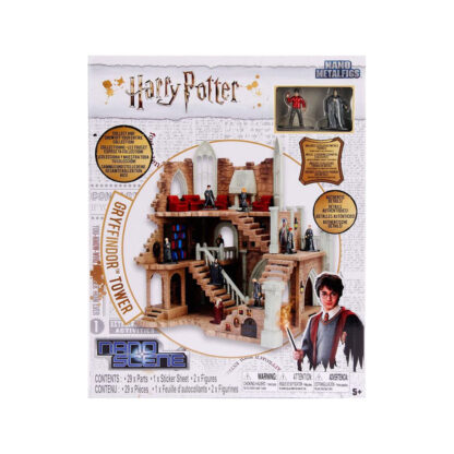 Jada Diorama Harry Potter Torre di Grifondoro Harry e Piton da 4cm inclusi - immagine 4