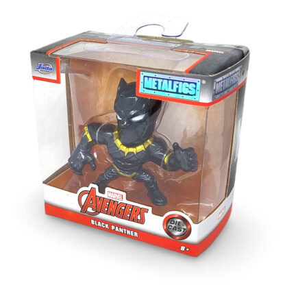 Jada Marvel Avengers Black Panther Statuetta in Metallo Die-Cast 6cm - immagine 2