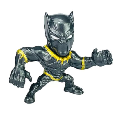 Jada Marvel Avengers Black Panther Statuetta in Metallo Die-Cast 6cm - immagine 5