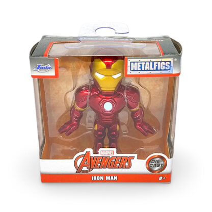 Jada Marvel Avengers Iron Man Statuetta in Metallo Die-Cast 6cm