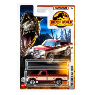 Matchbox Jurassic World '86 Ford F-150 Truck Modellino Auto Pickup Camion