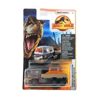 Matchbox Jurassic World Off-Road Rescue Rig Modellino Camion Fuoristrada Pickup