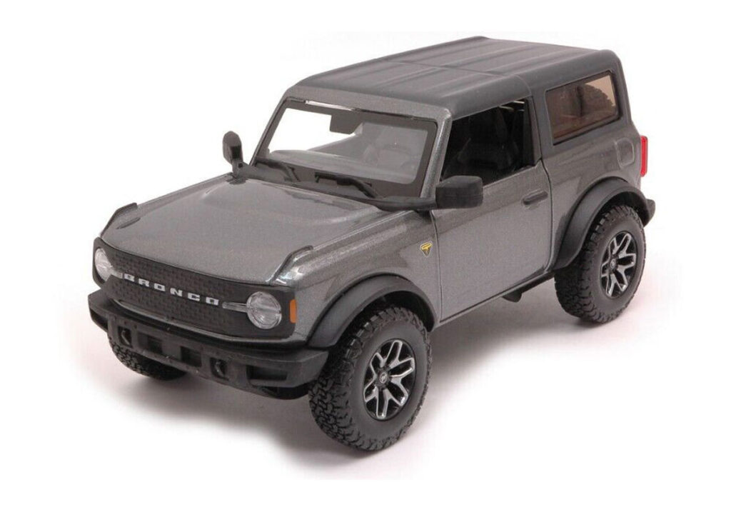 Modellino Maisto in scala 1:24 del Ford Bronco Badlands 2021